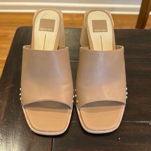 Dolce Vita chunky heel slide sandal